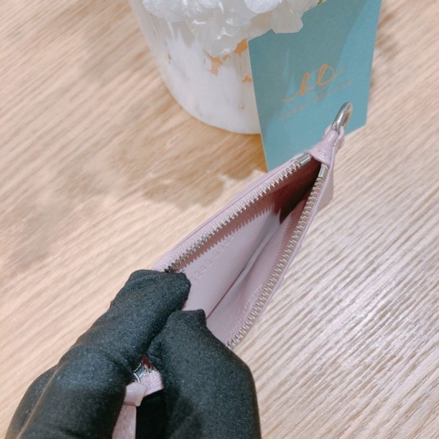 BALENCIAGA 巴黎世家經典粉色卡套 NEO CLASSIC CARD CASE ON KEYCHAIN-3