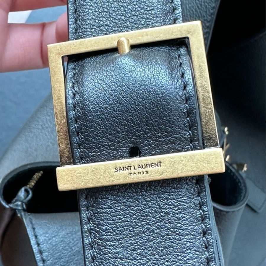 [二手出清] Saint Laurent YSL Le 5 A 7 大Hobo包 肩背 送vip禮-2