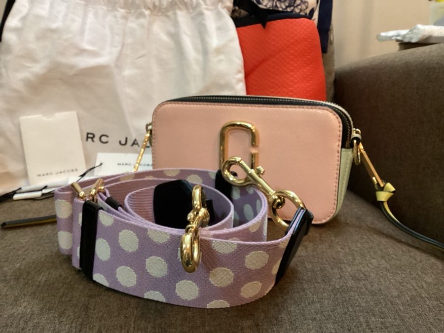 MARC JACOBS 防刮撞色雙層相機包-2