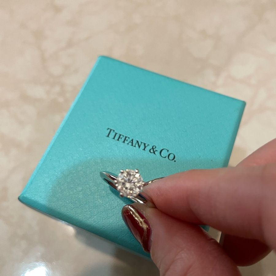 Tiffany Setting 1克拉鑽戒-0