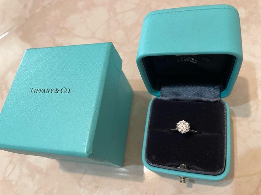 Tiffany Setting 1克拉鑽戒-3