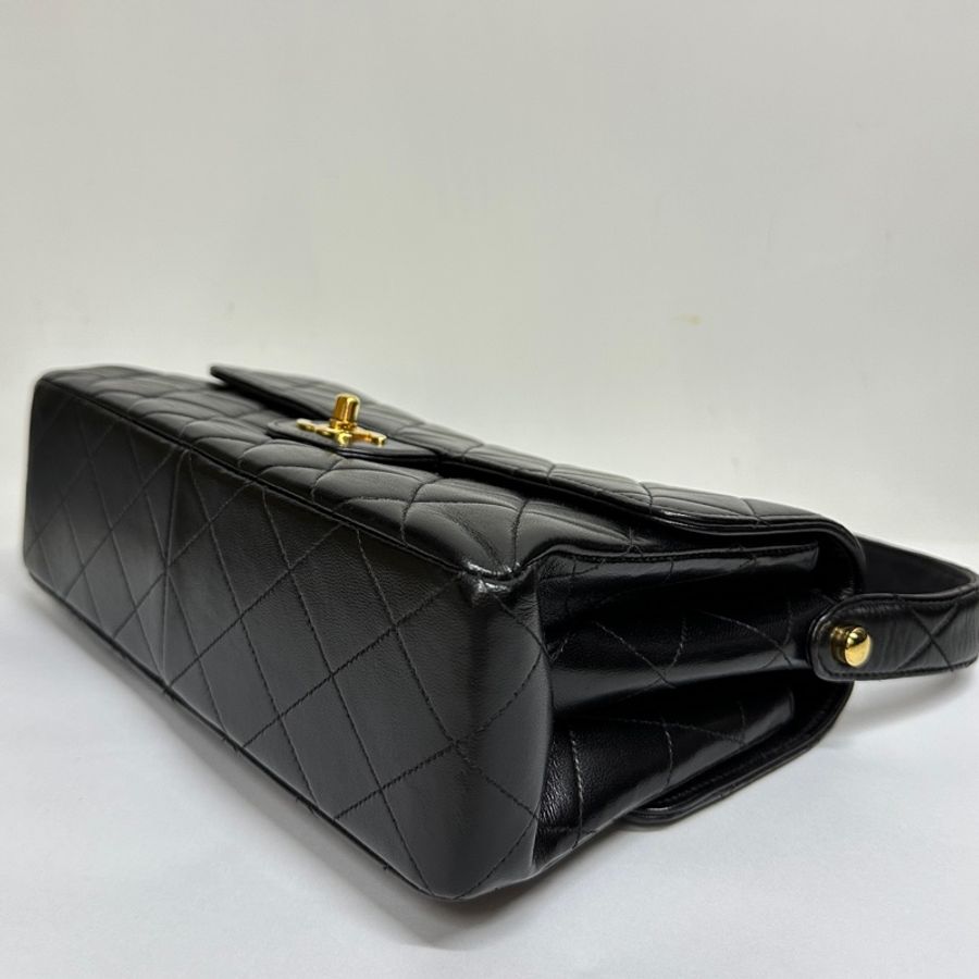 中古Chanel Vintage 雙子星 Double Classic Flap Bag-21