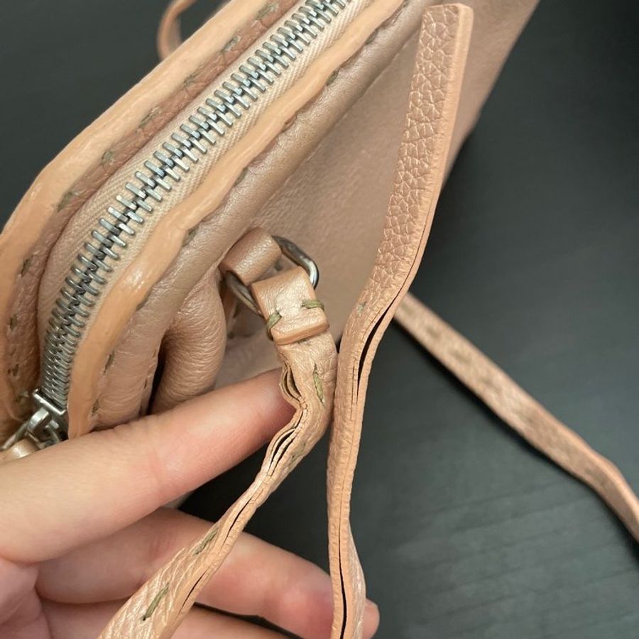 Fendi LEATHER CROSSBODY BAG-7