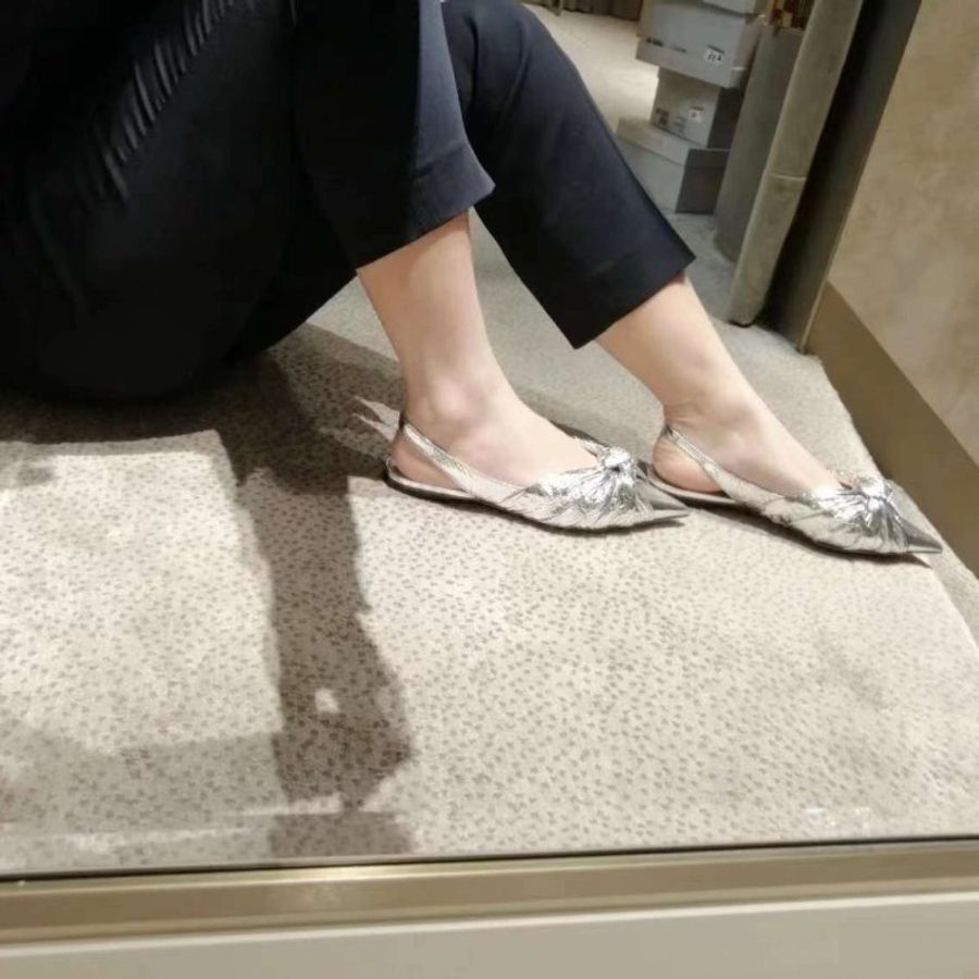 JIMMYCHOO 平底涼鞋 36號 全新僅試穿 上腳很好看百搭 原價近三萬五-0