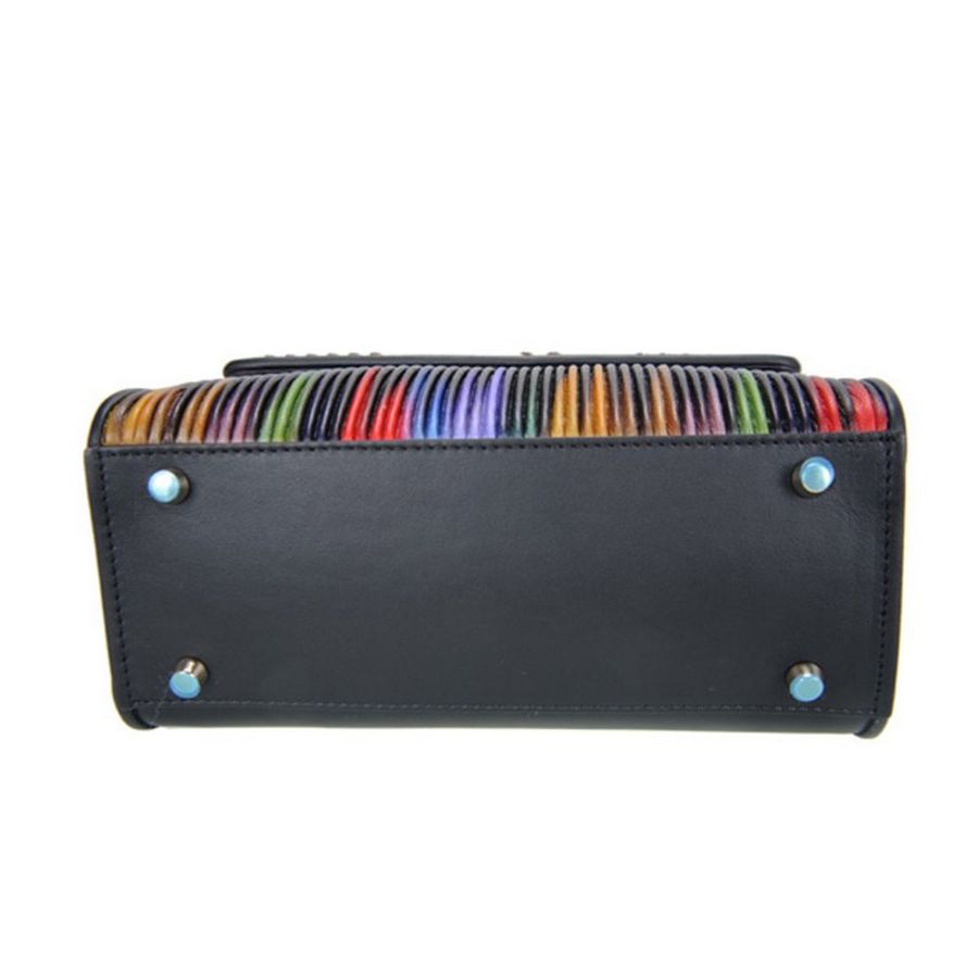 Les Petits Joueurs Mini Alex Golden Love Shoulder Bag for Women in Multicolor (MINIALEX-MHGLV-TPAV10)-4