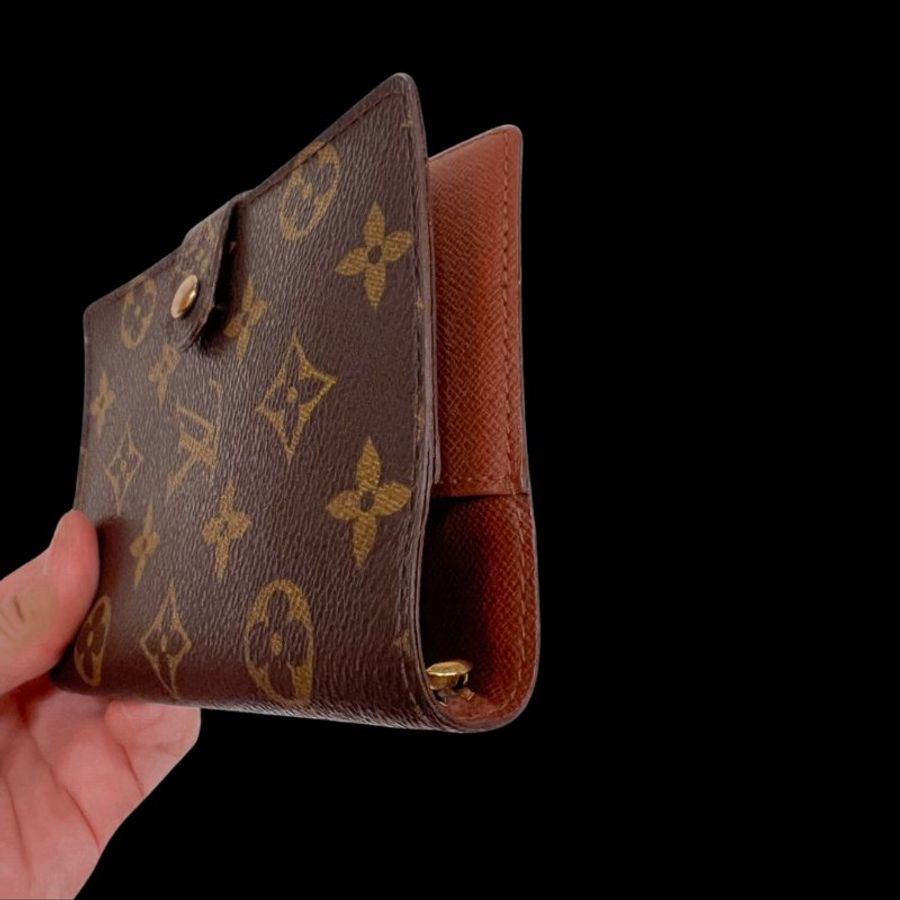 【自用自賣】Louis Vuitton Agenda PM / 筆記本封套-Monogram / 可夾護照 / 8成新-2
