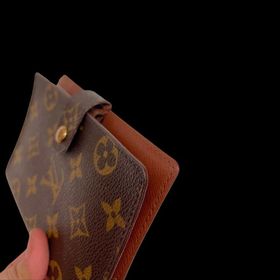 【自用自賣】Louis Vuitton Agenda PM / 筆記本封套-Monogram / 可夾護照 / 8成新-5