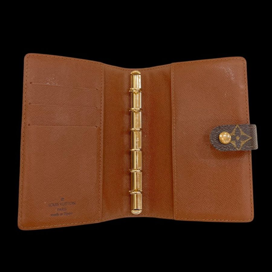 【自用自賣】Louis Vuitton Agenda PM / 筆記本封套-Monogram / 可夾護照 / 8成新-7