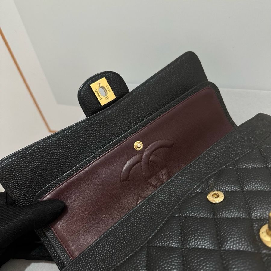 Chanel Caviar Cf25 金扣-9