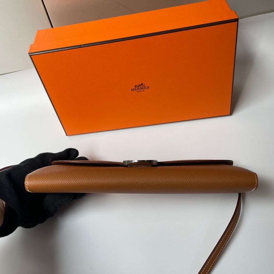 Hermes Maillon to go 豬鼻子 金棕色 B刻-4