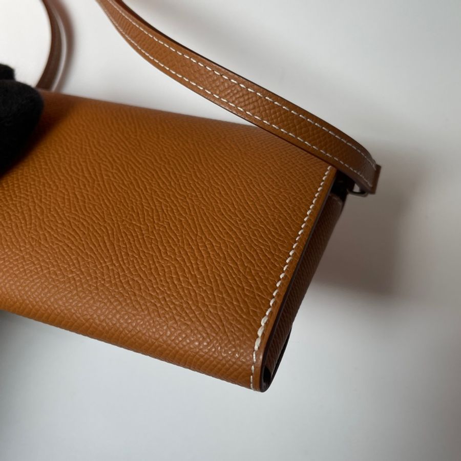 Hermes Maillon to go 豬鼻子 金棕色 B刻-5