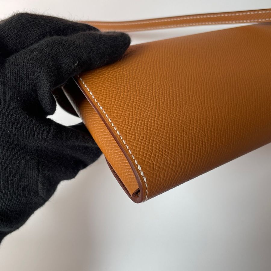 Hermes Maillon to go 豬鼻子 金棕色 B刻-6