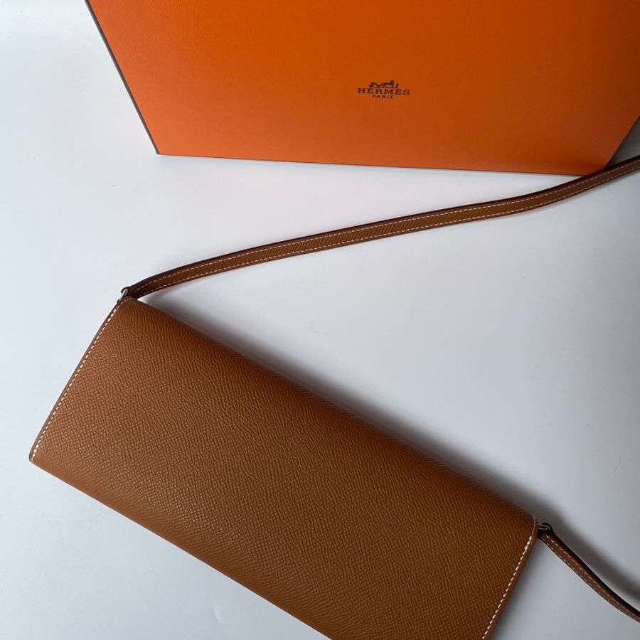 Hermes Maillon to go 豬鼻子 金棕色 B刻-7