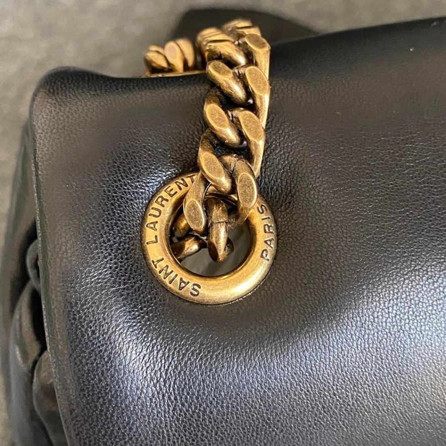 YSL 可滑動雙鍊小羊皮肩包-23