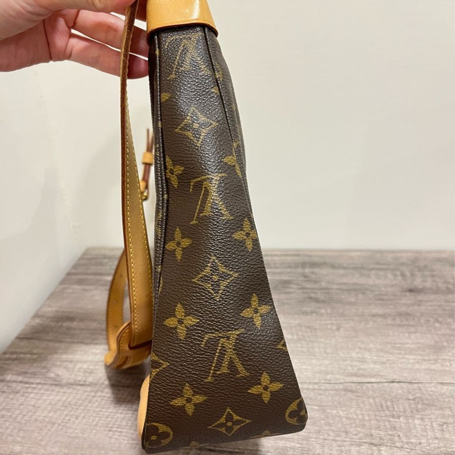 LV 經典老花牛角包-2