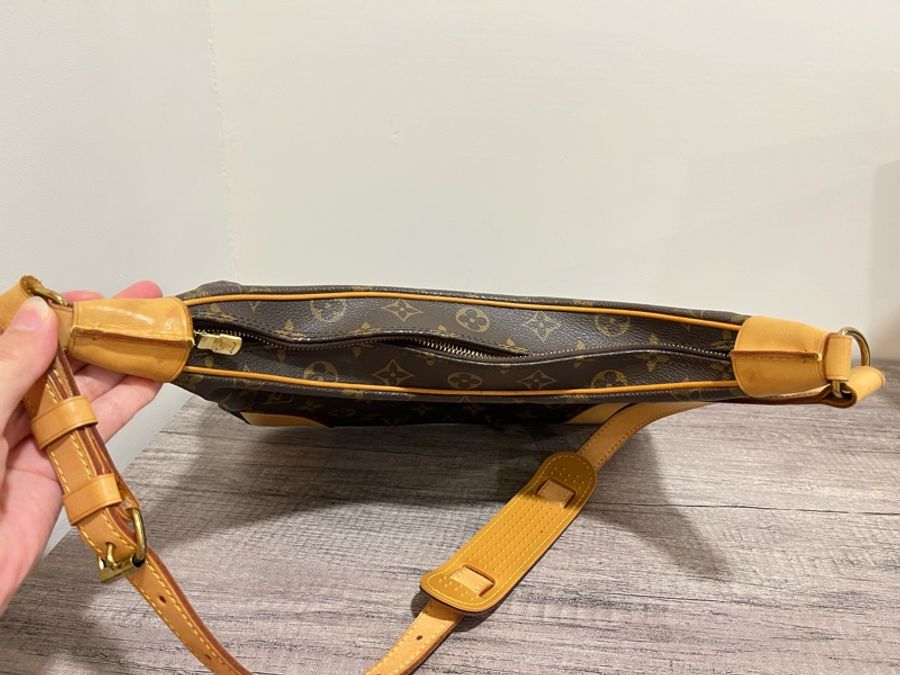 LV 經典老花牛角包-5