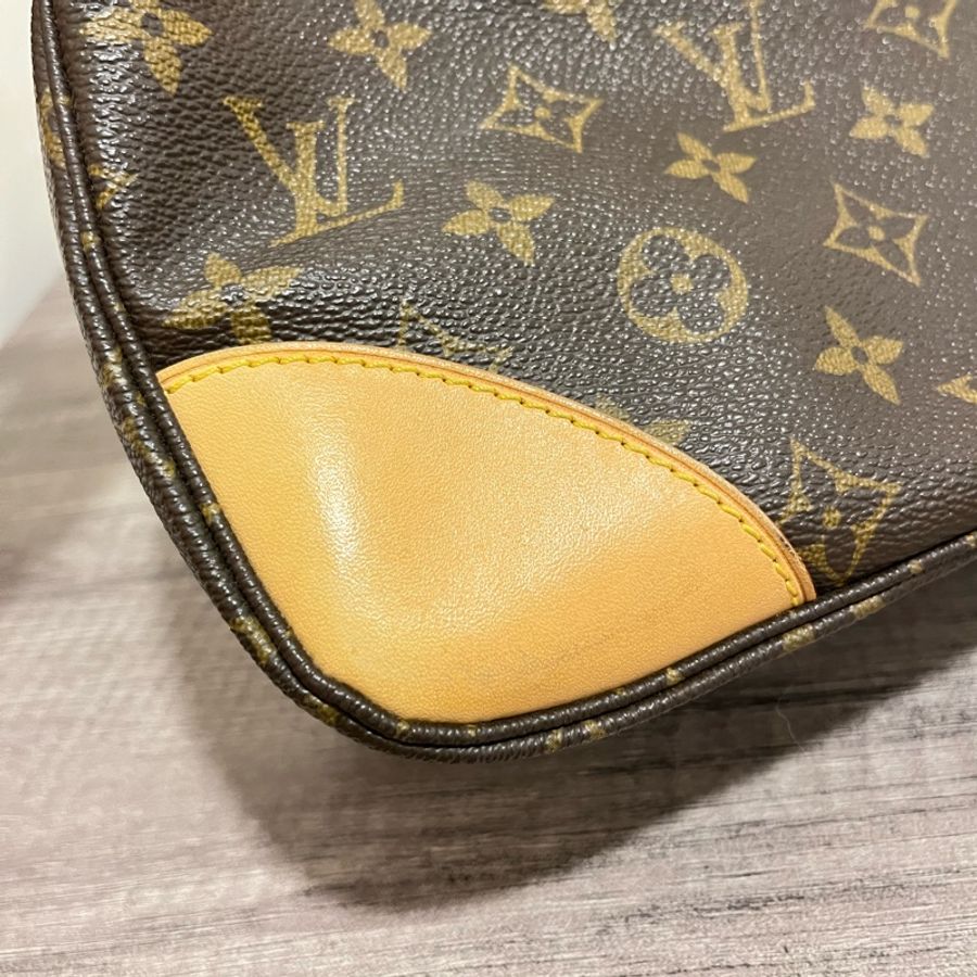 LV 經典老花牛角包-13