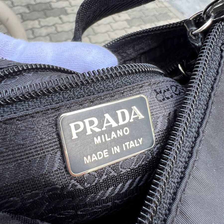 【Prada】黑色手提包-14