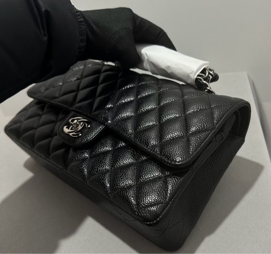 Chanel Caviar Cf25 銀扣-2