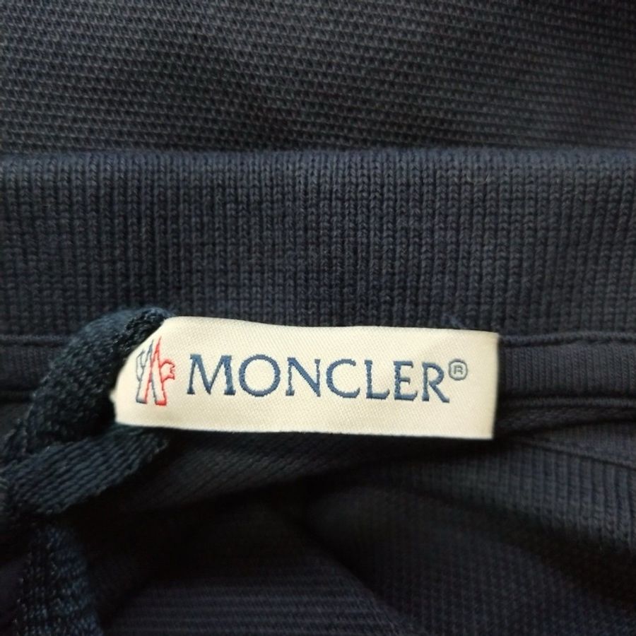 Moncler 棉質純色翻領大童款連衣裙12A-6