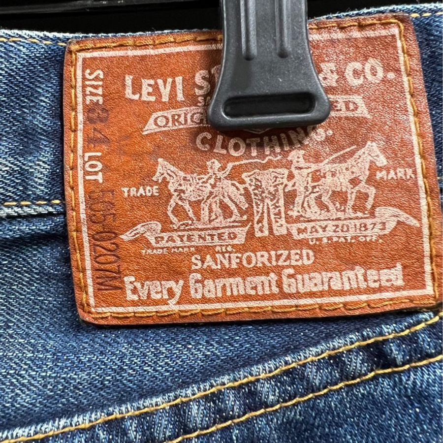 Levi’s X fragmemt 初代水洗小破壞 口袋大閃電 冠希著用款 狀況極佳 無下水無髒污  Crush1的基底版型 505-0207 34腰 實際約32腰-10