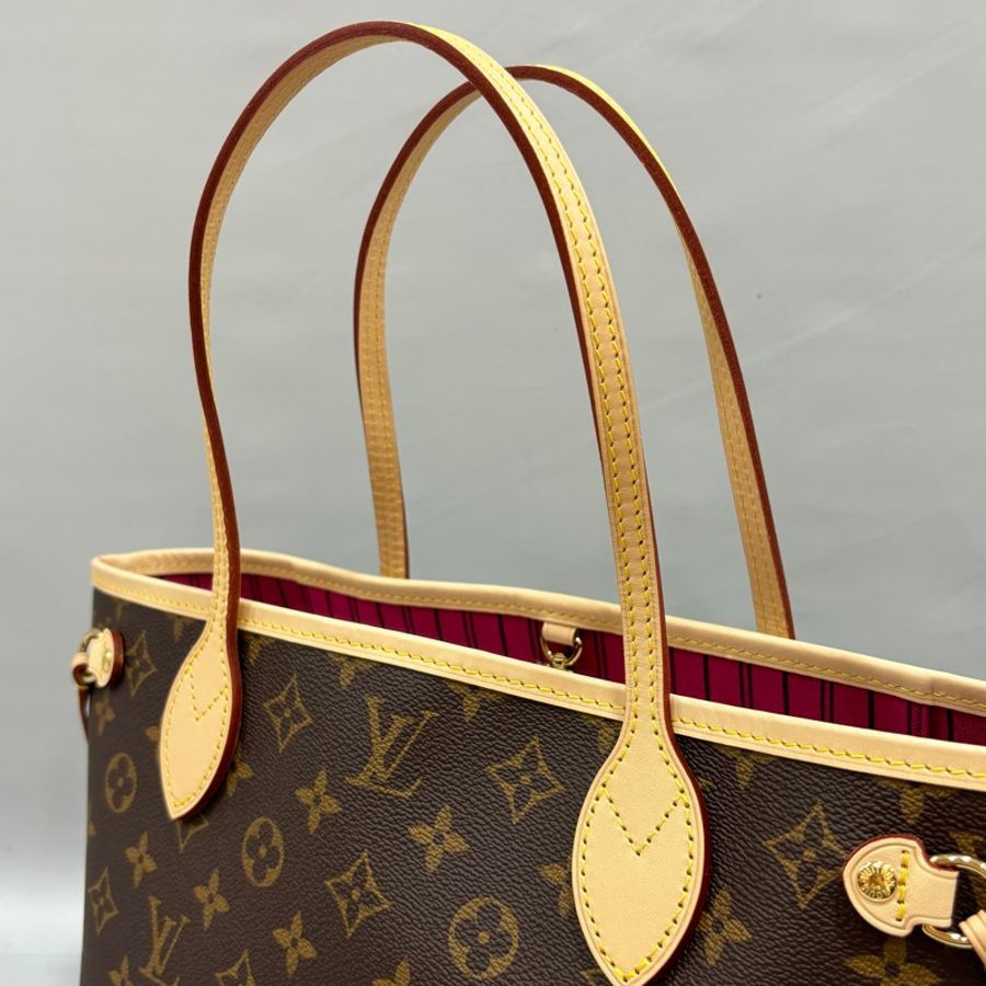 Louis Vuitton M41245原花Neverfull PM小號托特包-11