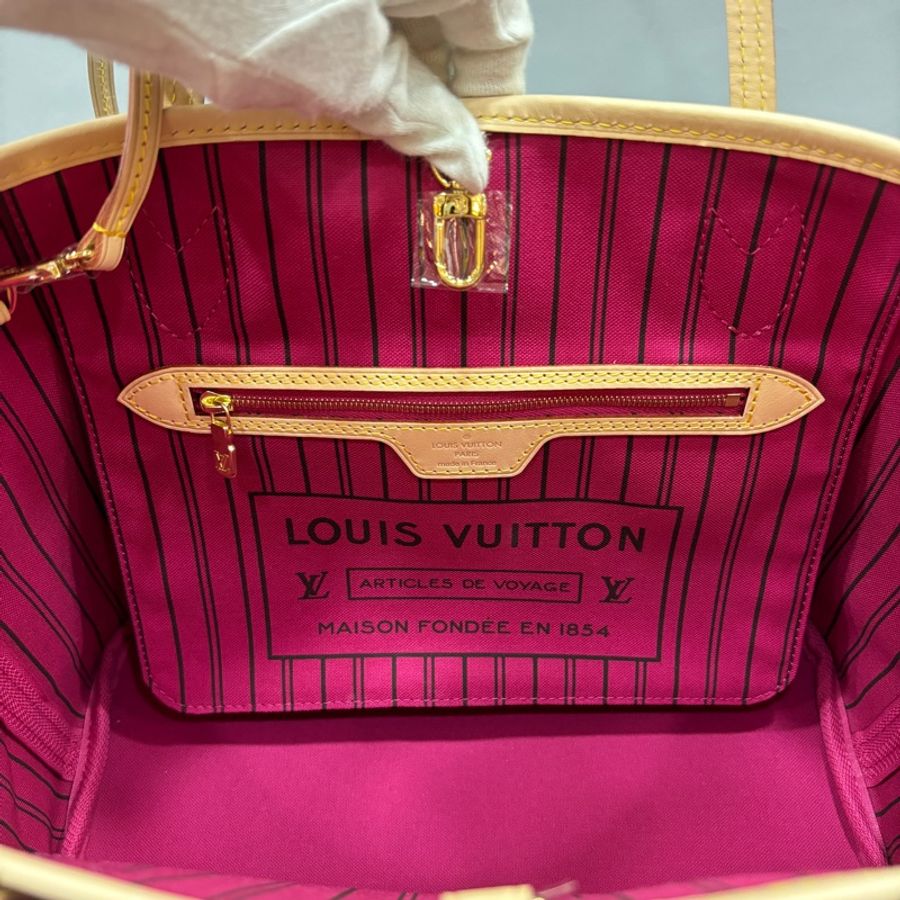 Louis Vuitton M41245原花Neverfull PM小號托特包-17