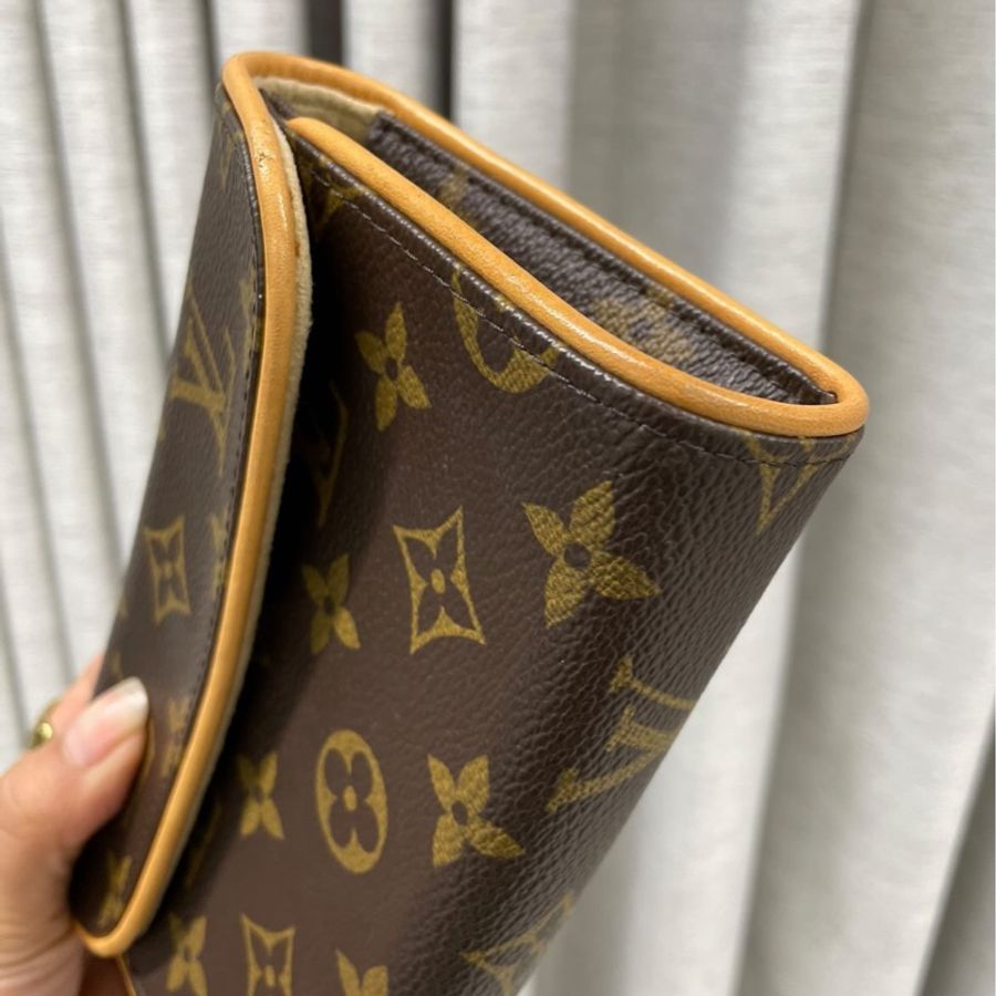 Louis Vuitton  Florentine  LV老花腰包 橫式-17