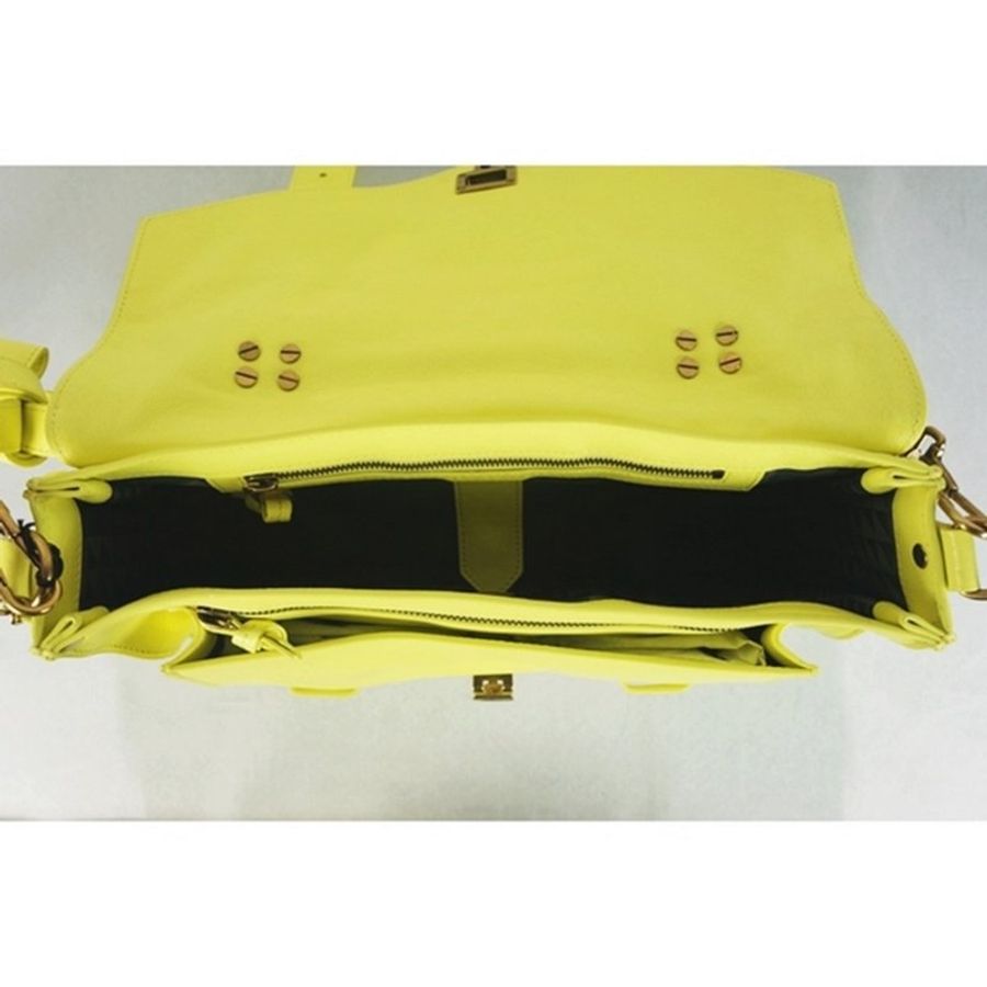 Proenza Schouler Ps1 Medium Shoulder Bag for Women in Yellow (H00002-L001B-6010)-4