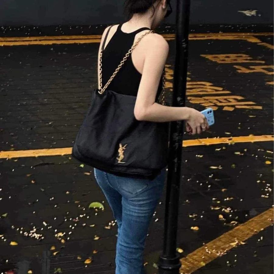 YSL Jamie小羊皮兩用包-1