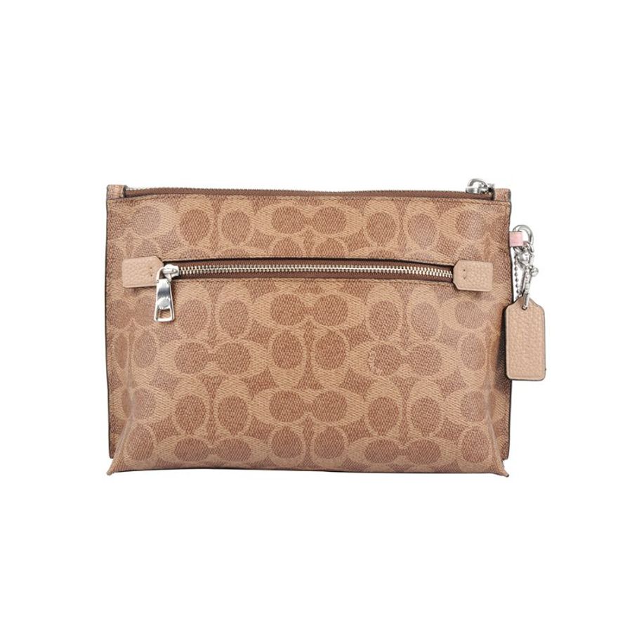 Coach Charlie Pouch Bag for Women in Pink (91775-LHQ63)-2