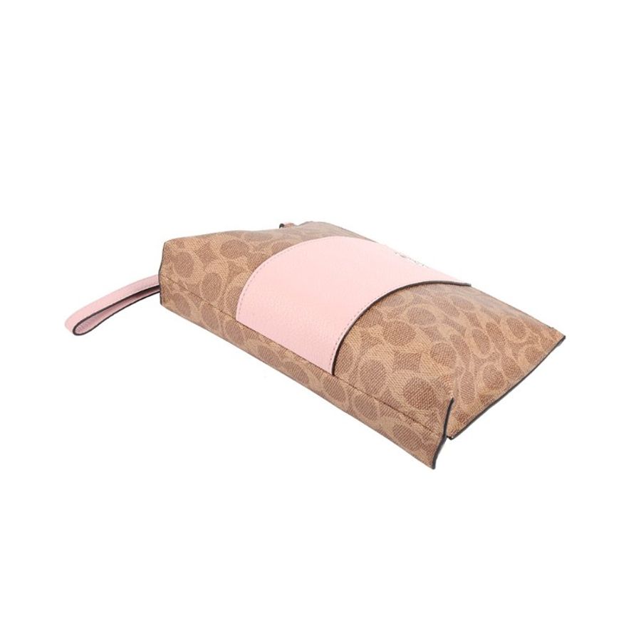 Coach Charlie Pouch Bag for Women in Pink (91775-LHQ63)-4
