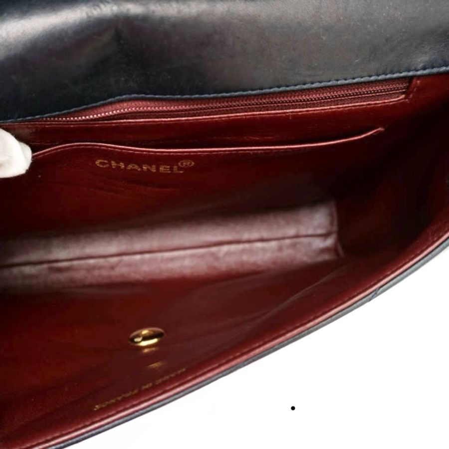 Chanel V Stitch Flap Bag-13