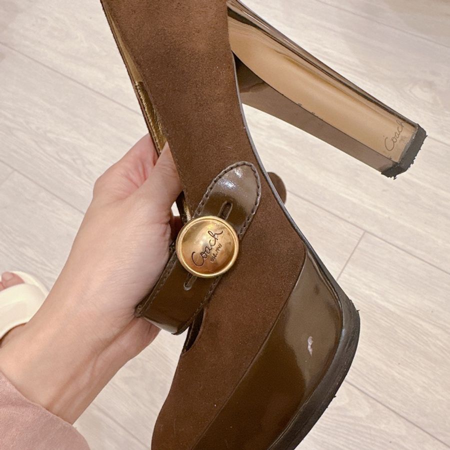 coach復古瑪莉珍鞋高跟鞋娃娃鞋7.5復古風vintage古著-5