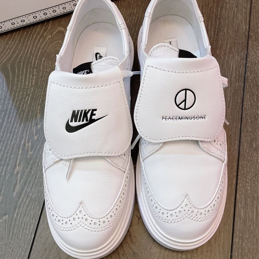 Nike KWONDO 1 PEACEMINUSONE WHITE GD聯名 小白鞋 us6.5-5