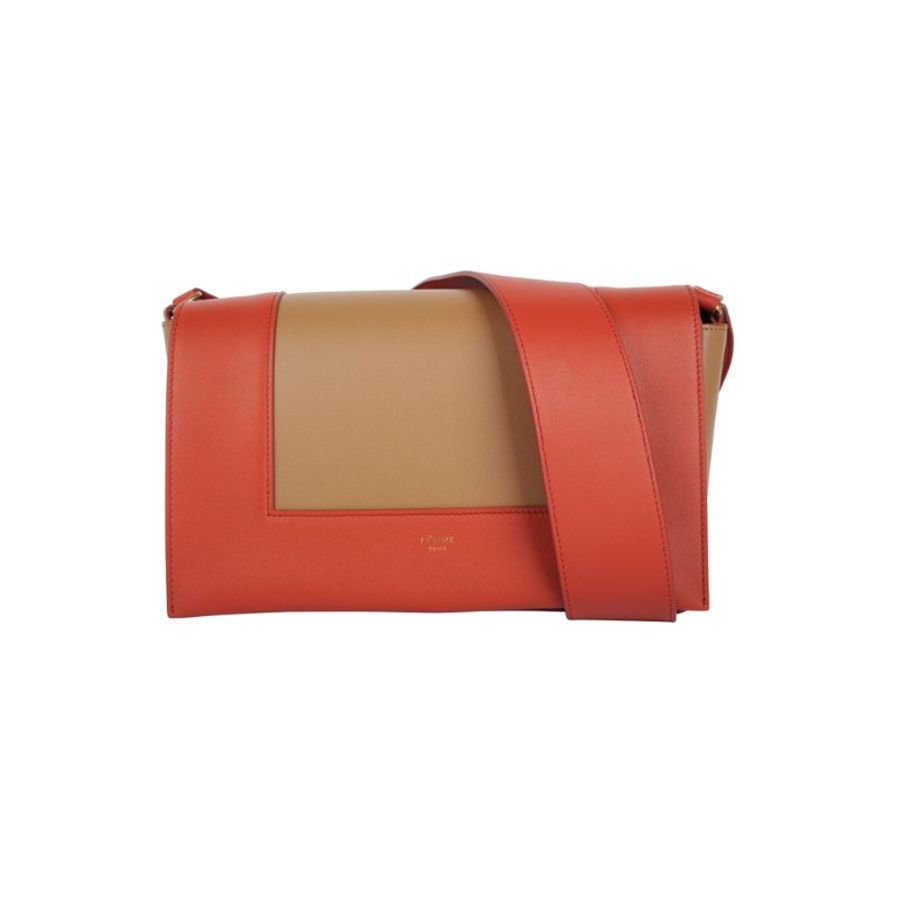 *Celine Frame Medium Crossbody Bag for Women in Pink (180263AQO-27FT)-0