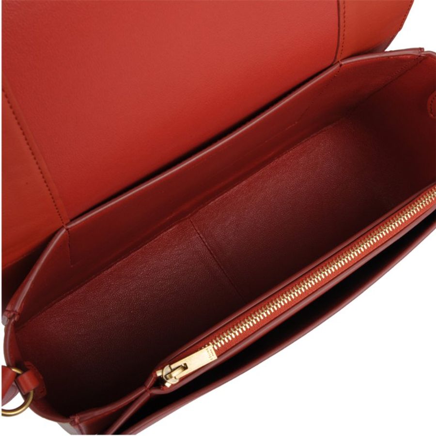 *Celine Frame Medium Crossbody Bag for Women in Pink (180263AQO-27FT)-5