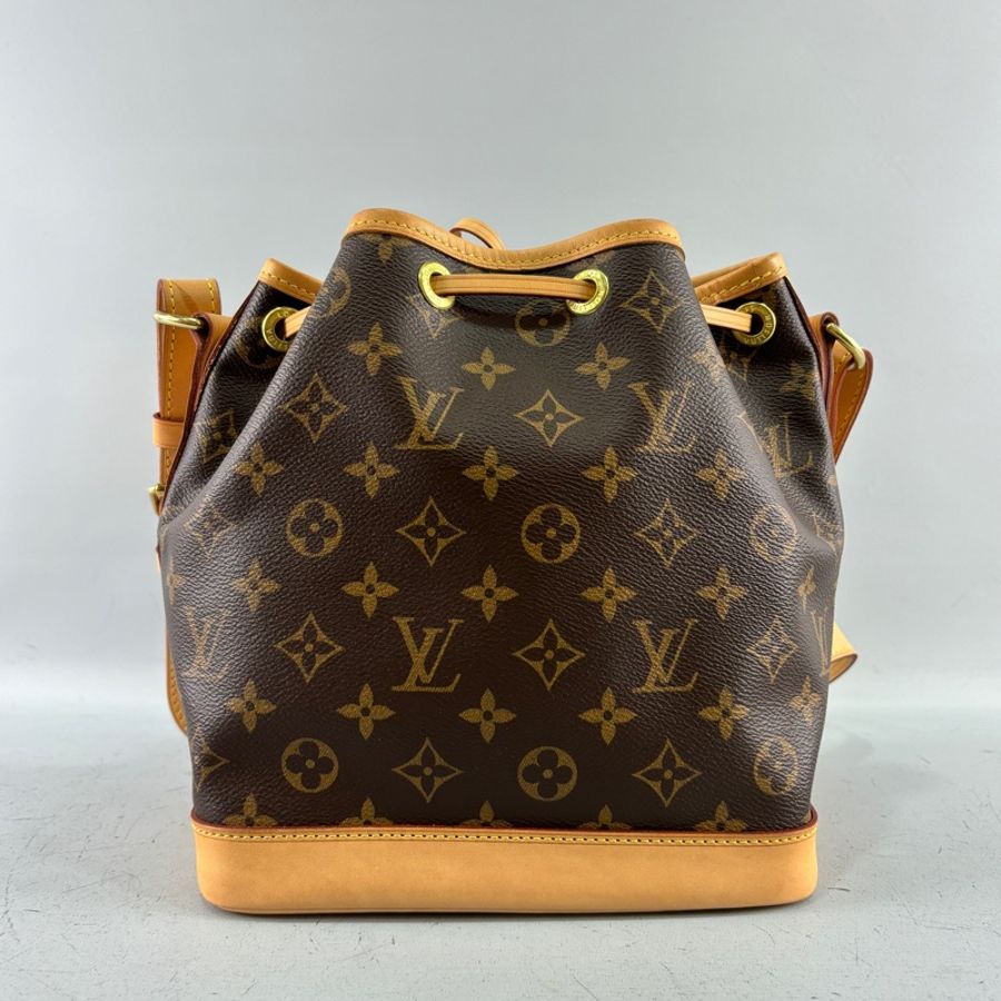 Louis Vuitton M40817經典原花水桶肩背包Noe BB-3