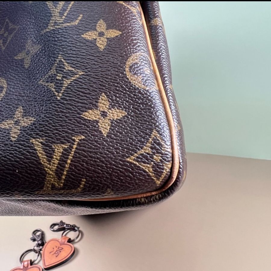 LV speedy 30波士頓手提包-12