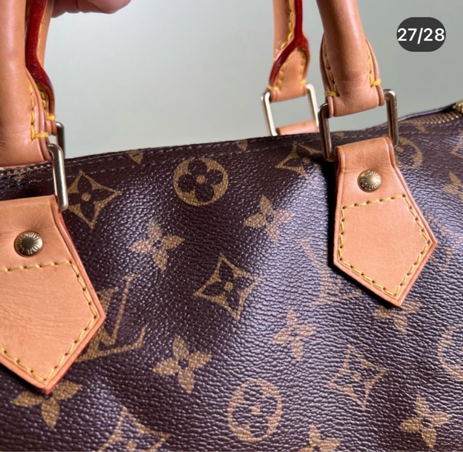 LV speedy 30波士頓手提包-20