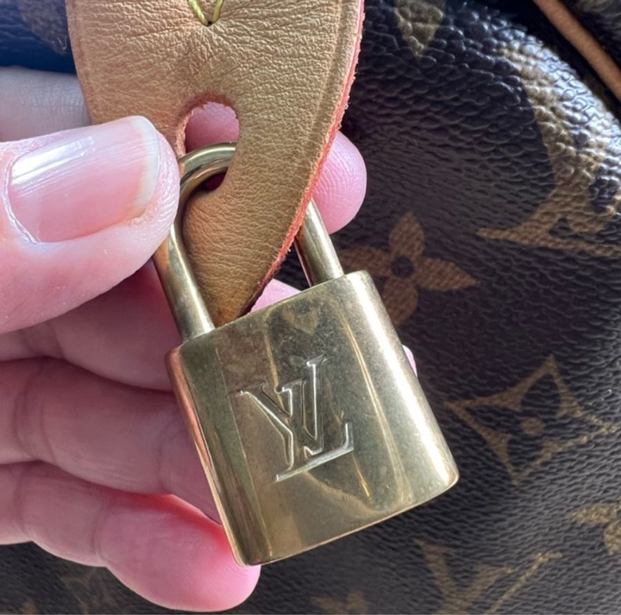 LV speedy 30波士頓手提包-22