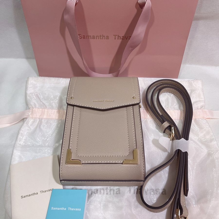 【近新特價‼️】日本專櫃購入samantha thavasa 斜背包/側背包/手機包/休閒包/肩背包/萬用包/小包-0