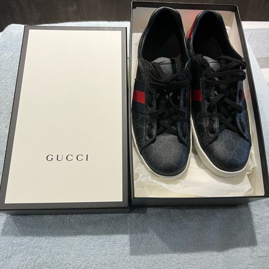 GUCCI GG 緹花帆布 休閒鞋 / 運動鞋-0