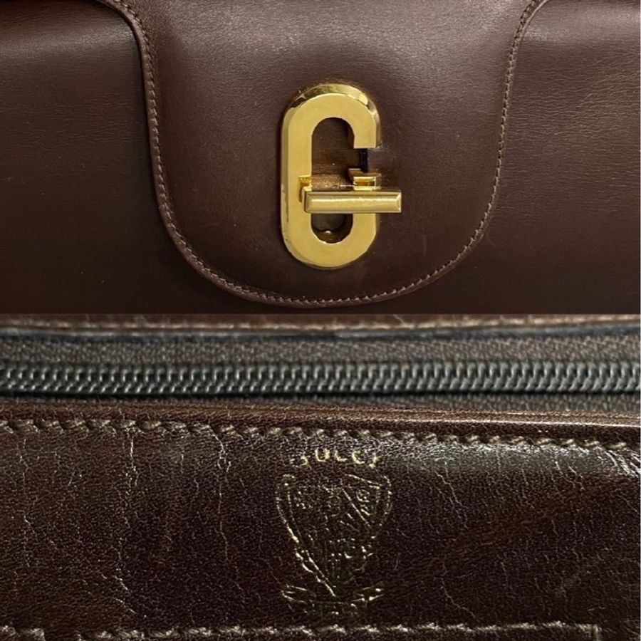 CUGGI 中古棕色袋-1