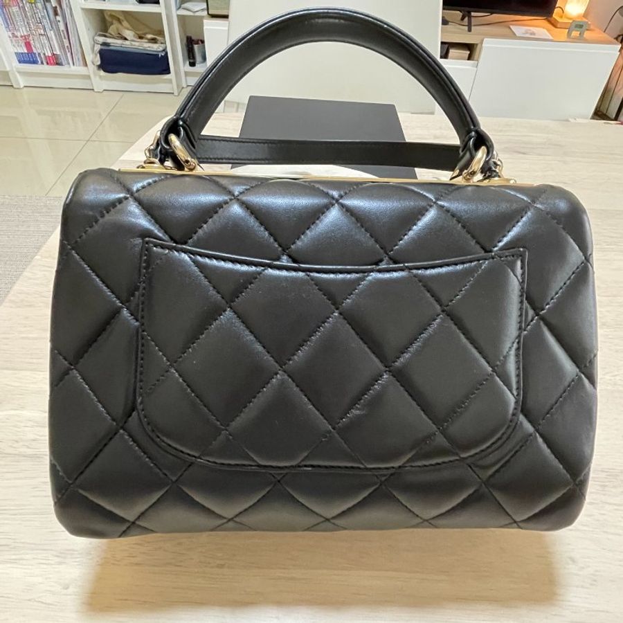 Chanel Trendy CC Handle 25 手提肩背兩用包A92236-10