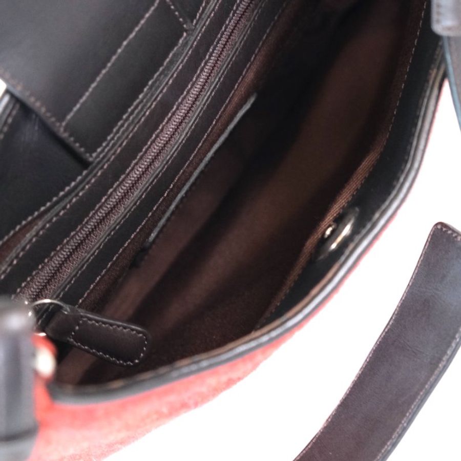 COACH red Shoulder Bag 手提袋 |日本中古 Vintage-9