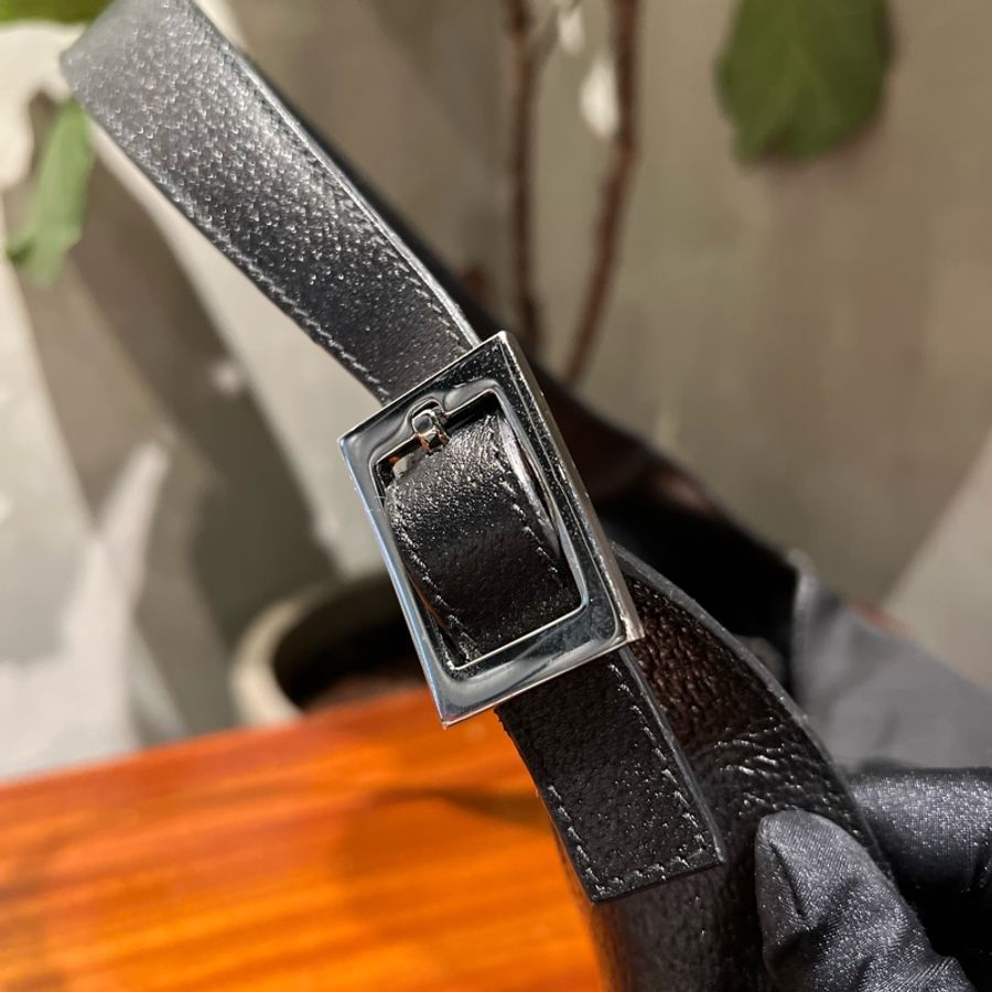 Gucci 尼龍布配皮Jackie側背包-13