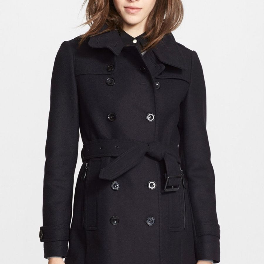9成新以上 Burberry 羊毛大衣 US2 EU36-0