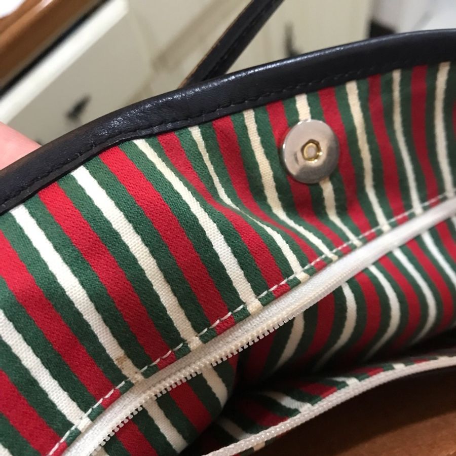 Gucci 老花字紋GG丹寧牛仔緹花布🇮🇹托特包/小資包/媽媽包/購物包🇮🇹側背包/手提包/肩背包🇮🇹正品🇮🇹況好🇮🇹量輕好裝-38