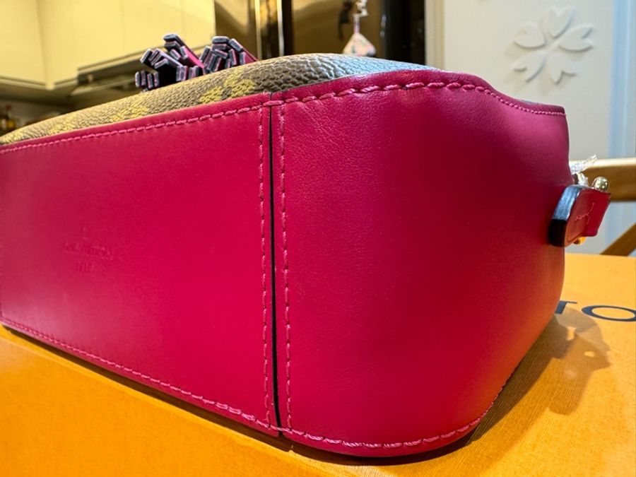 Louis Vuitton 流蘇小手提斜背相機包-12
